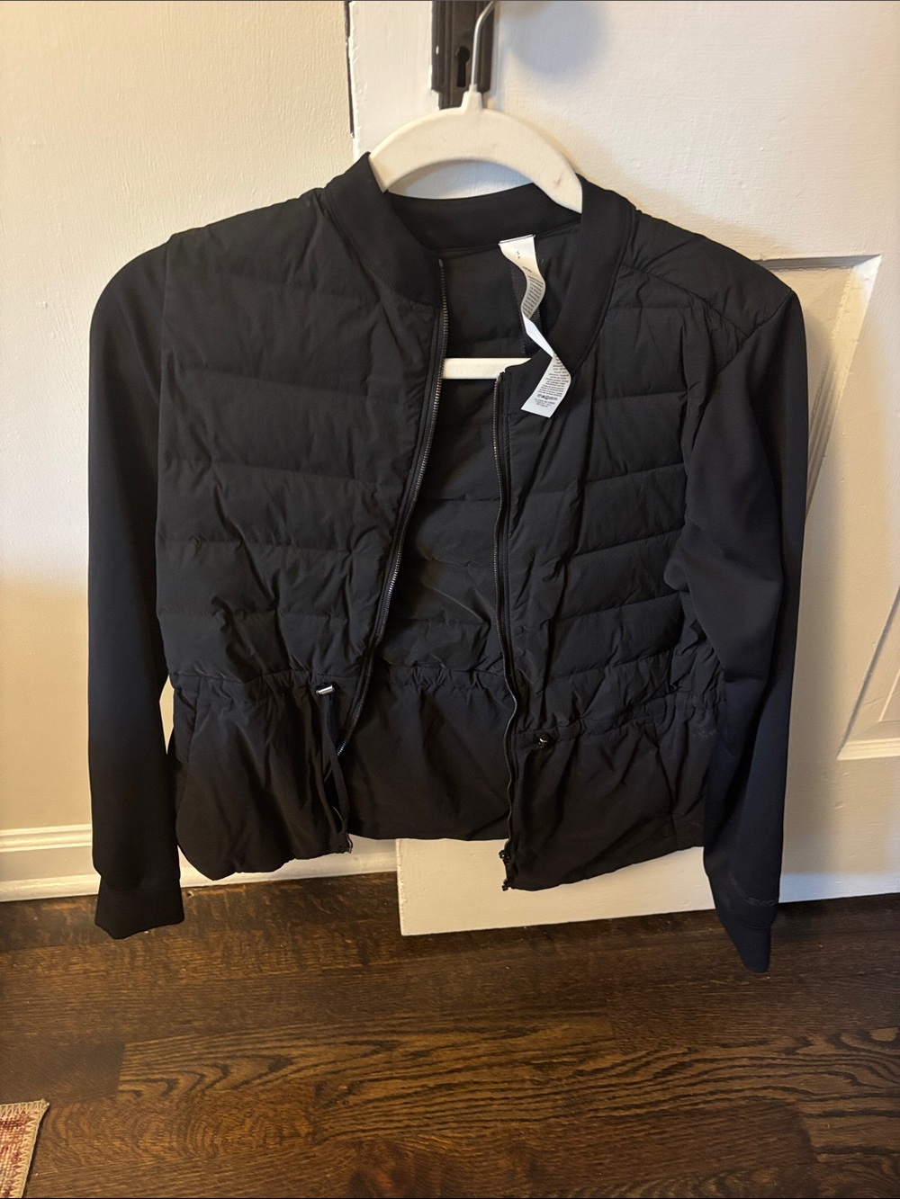 lululemon athletica Black Quilted Jacket Small